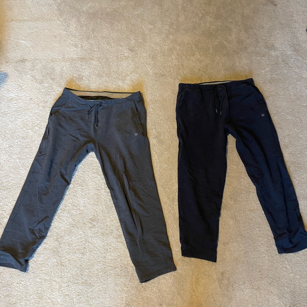 2 pair Mack Weldon Ace Sweatpants